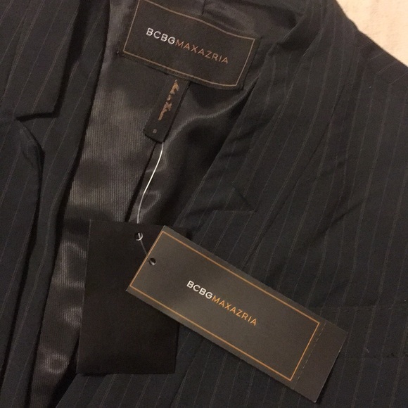 BCBG Pinstriped Blazer - Picture 2 of 7